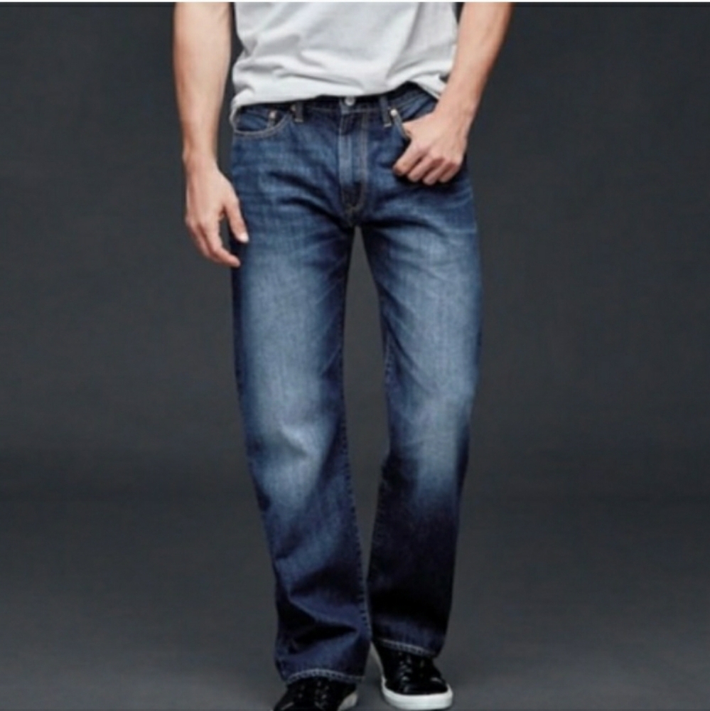 GAP 1969 Standard Fit Vintage Wash Jeans 35 x 30